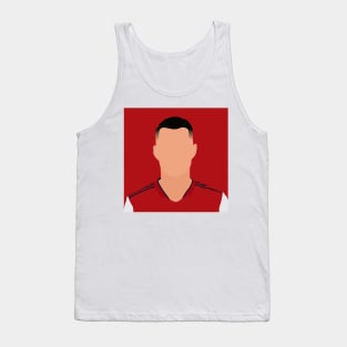 Granit Xhaka Minimalistic Face Art Tank Top